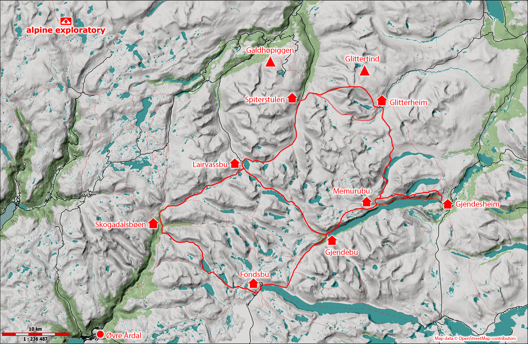 Best hikes outlet in jotunheimen